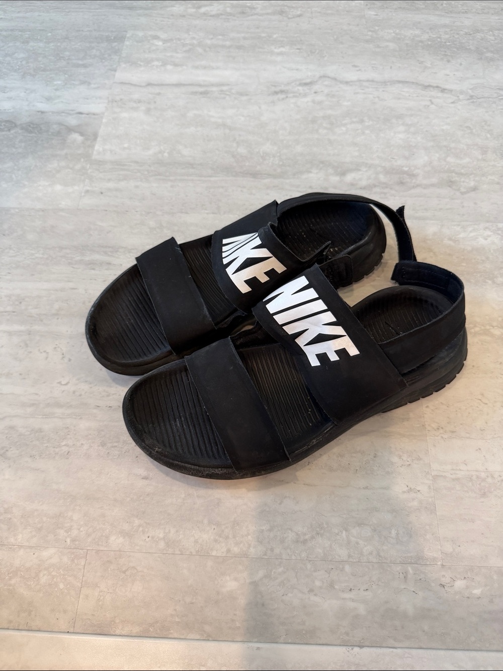 Nike Black Sport Sandals